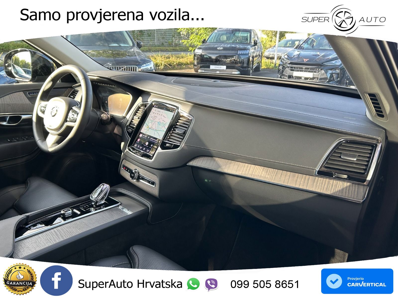 Volvo XC90 2.0 T8 AWD Automatic ZRAČNI+ACC+GR SJED+KAM+PANO