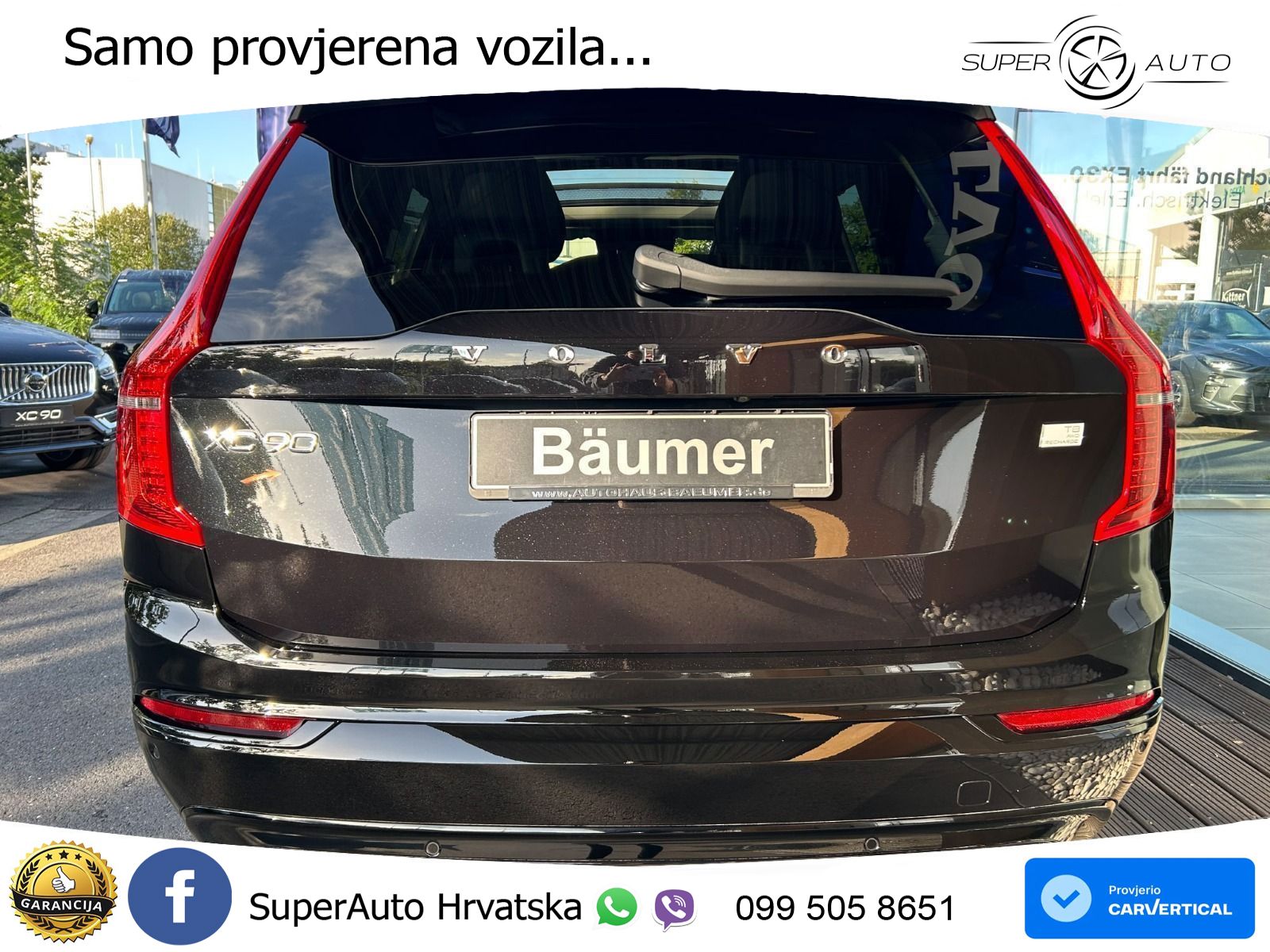 Volvo XC90 2.0 T8 AWD Automatic ZRAČNI+ACC+GR SJED+KAM+PANO