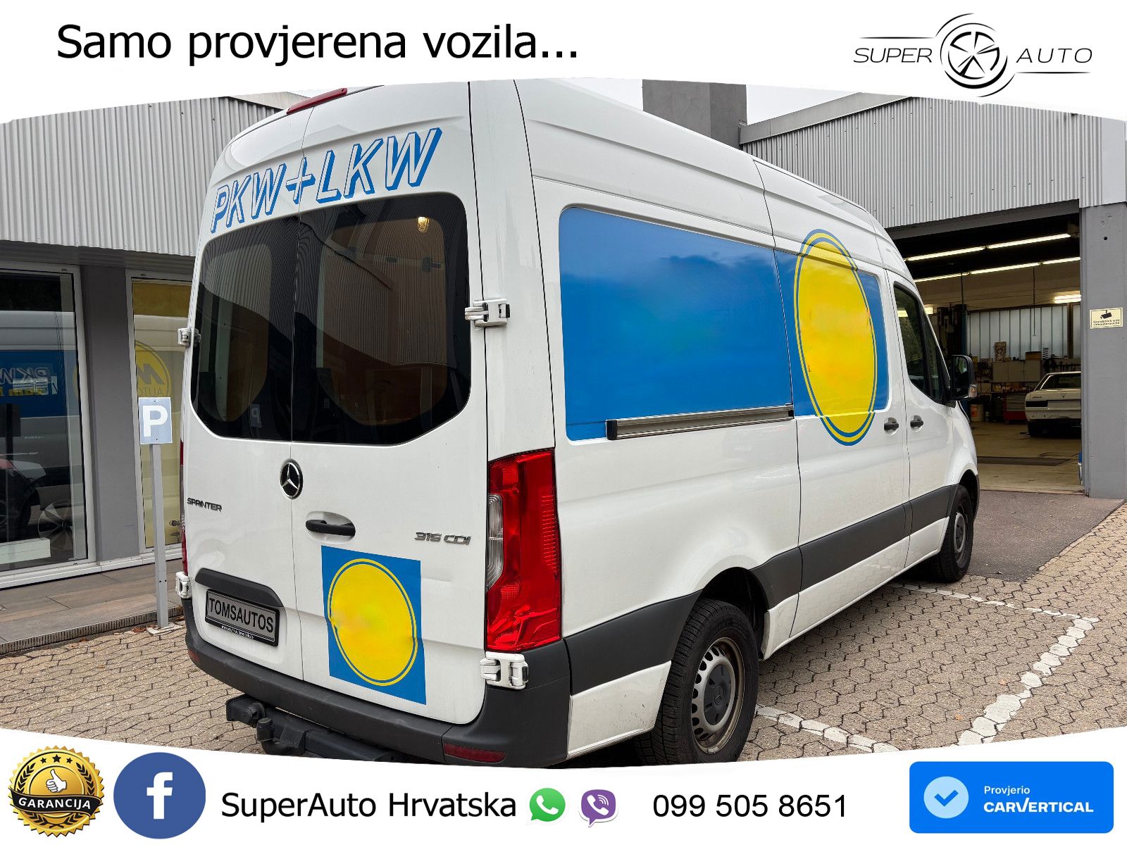 Mercedes-Benz Sprinter III Kasten L2H2 RWD 315CDI Klima 1.Hand 150 KS
