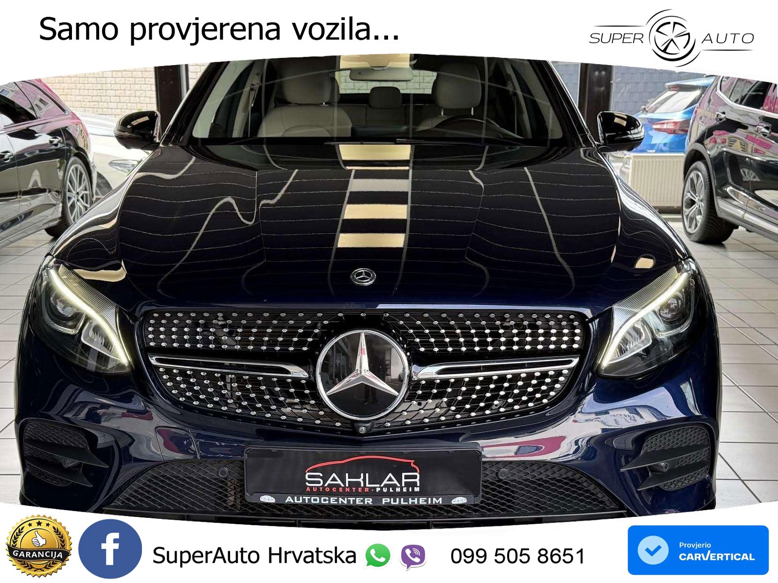 Mercedes GLC Coupe 300 (245 KS) 4MATIC G-TRONIC AMG LED+GR SJED+ACC