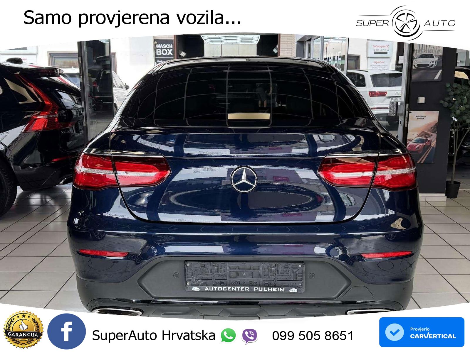 Mercedes GLC Coupe 300 (245 KS) 4MATIC G-TRONIC AMG LED+GR SJED+ACC