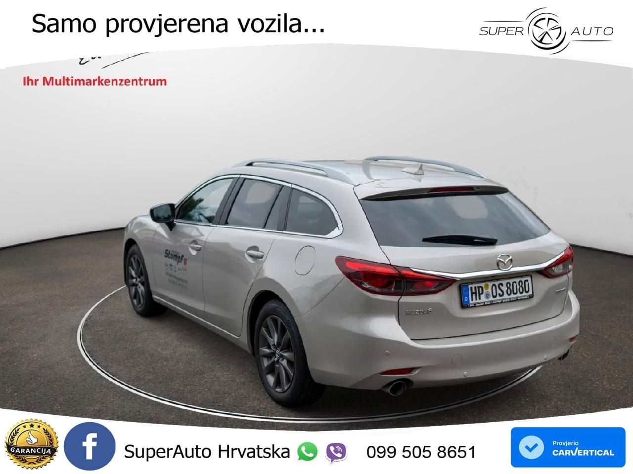 Mazda 6 Sport Combi 2.0 SKYACTIV-G (165 KS) SKYACTIV-Drive