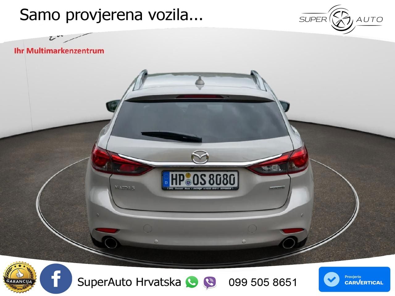 Mazda 6 Sport Combi 2.0 SKYACTIV-G (165 KS) SKYACTIV-Drive
