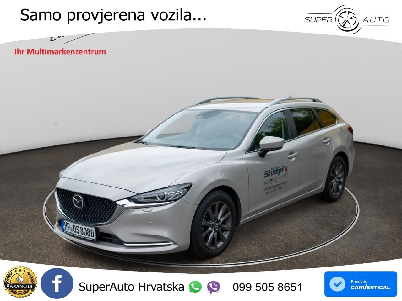Mazda 6 Sport Combi 2.0 SKYACTIV-G (165 KS) SKYACTIV-Drive