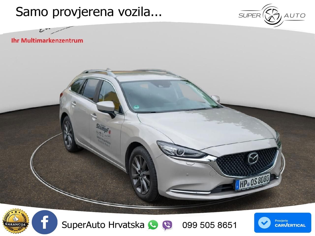 Mazda 6 Sport Combi 2.0 SKYACTIV-G (165 KS) SKYACTIV-Drive