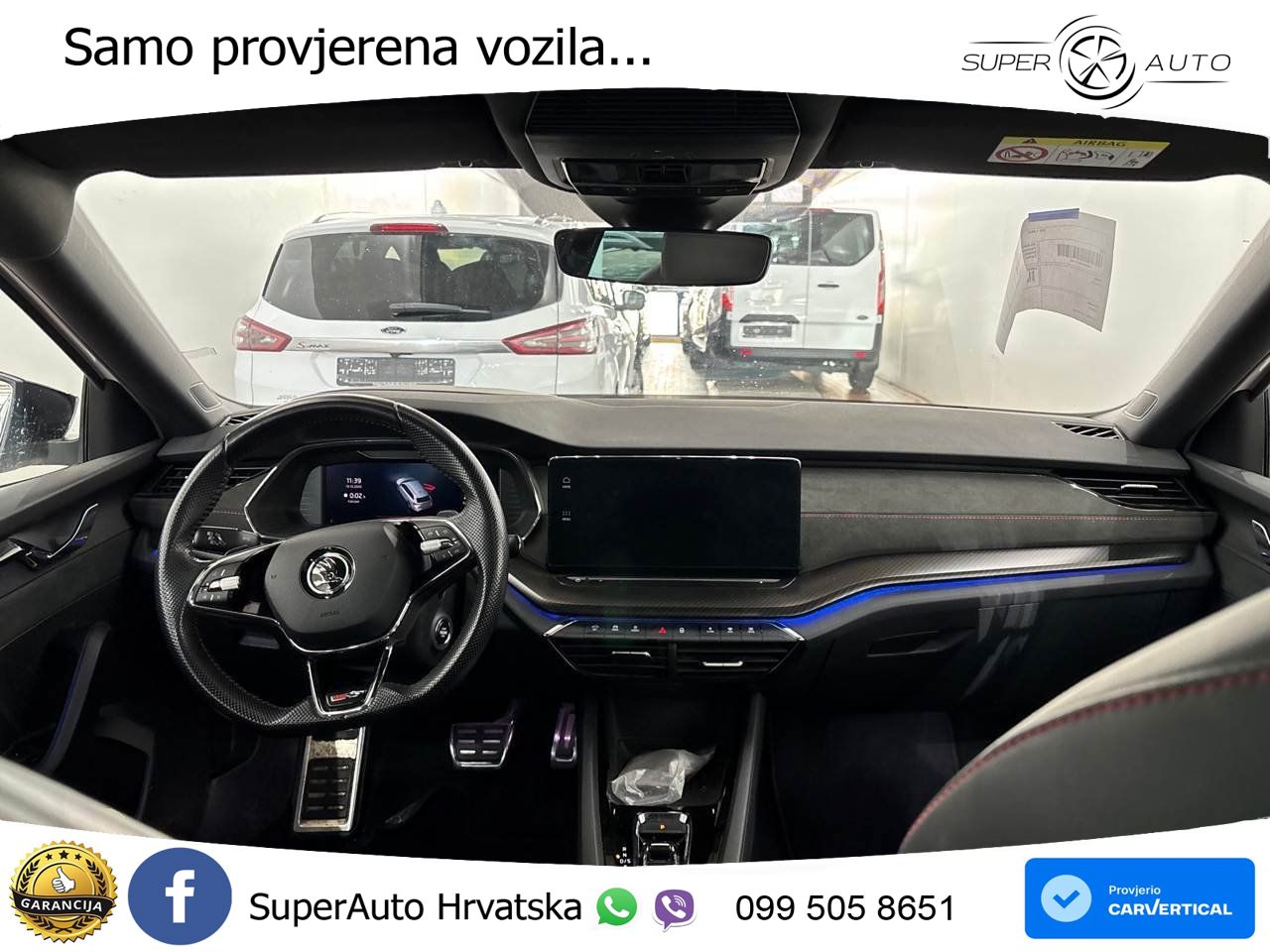 Škoda Octavia Combi RS 2.0 TDI (200 KS) DSG LED+GR SJED+ACC