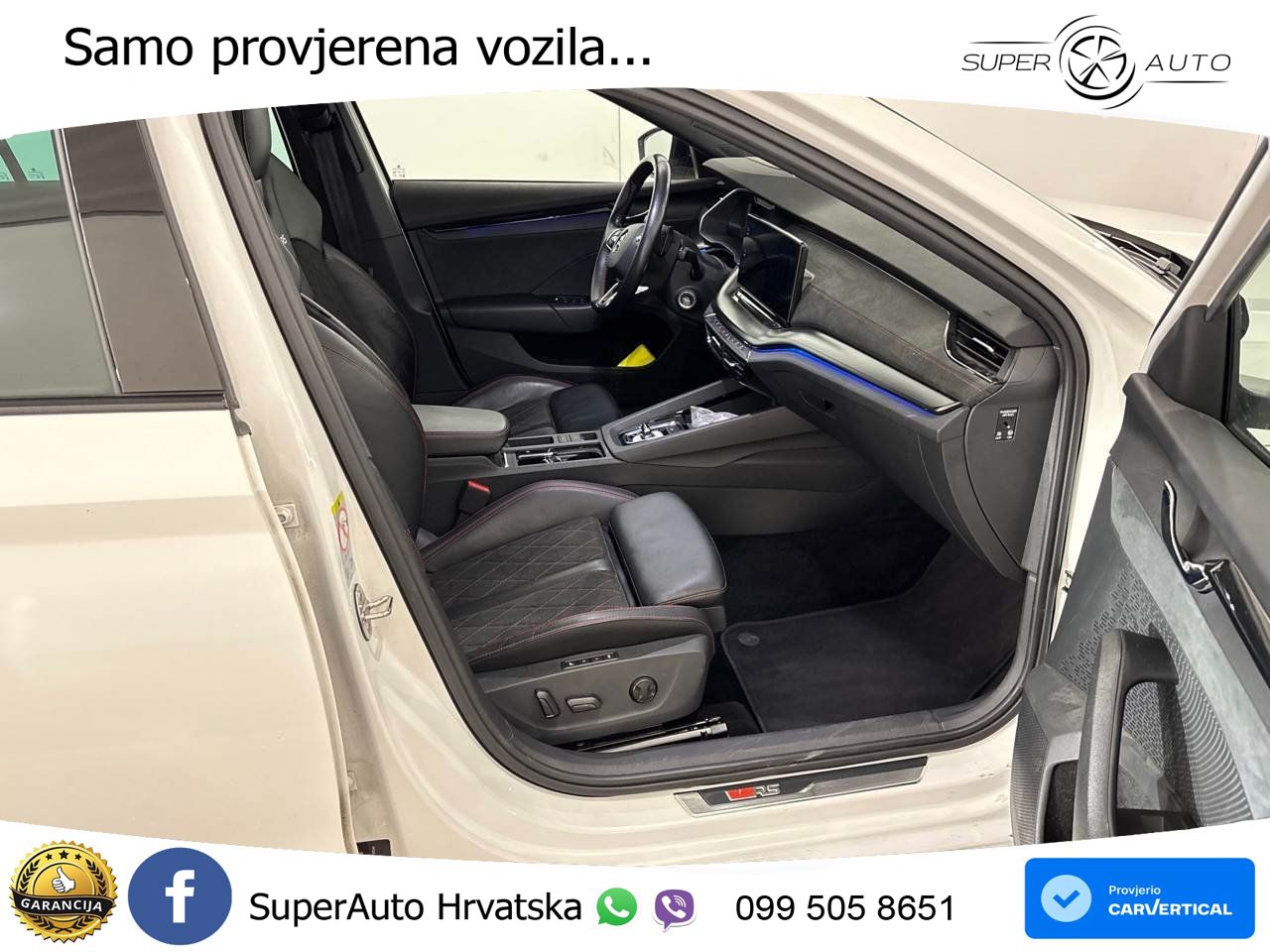 Škoda Octavia Combi RS 2.0 TDI (200 KS) DSG LED+GR SJED+ACC