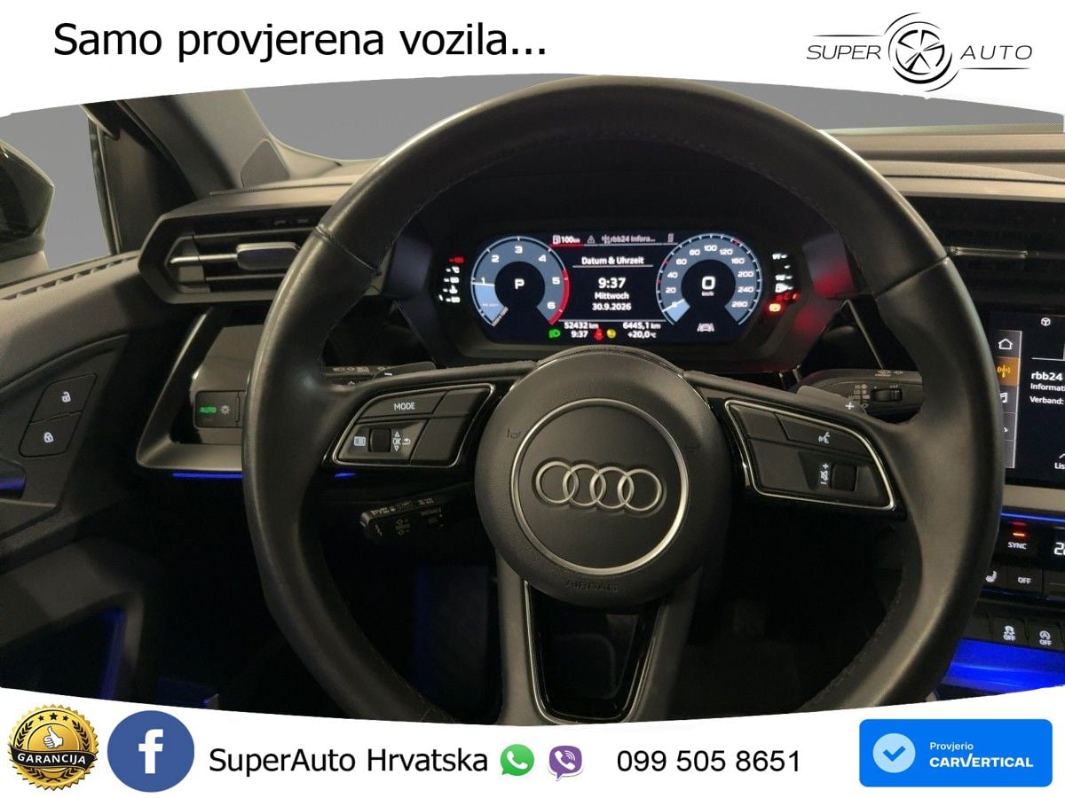 Audi A3 Limuzina 35 TDI (150 KS) S tronic S line