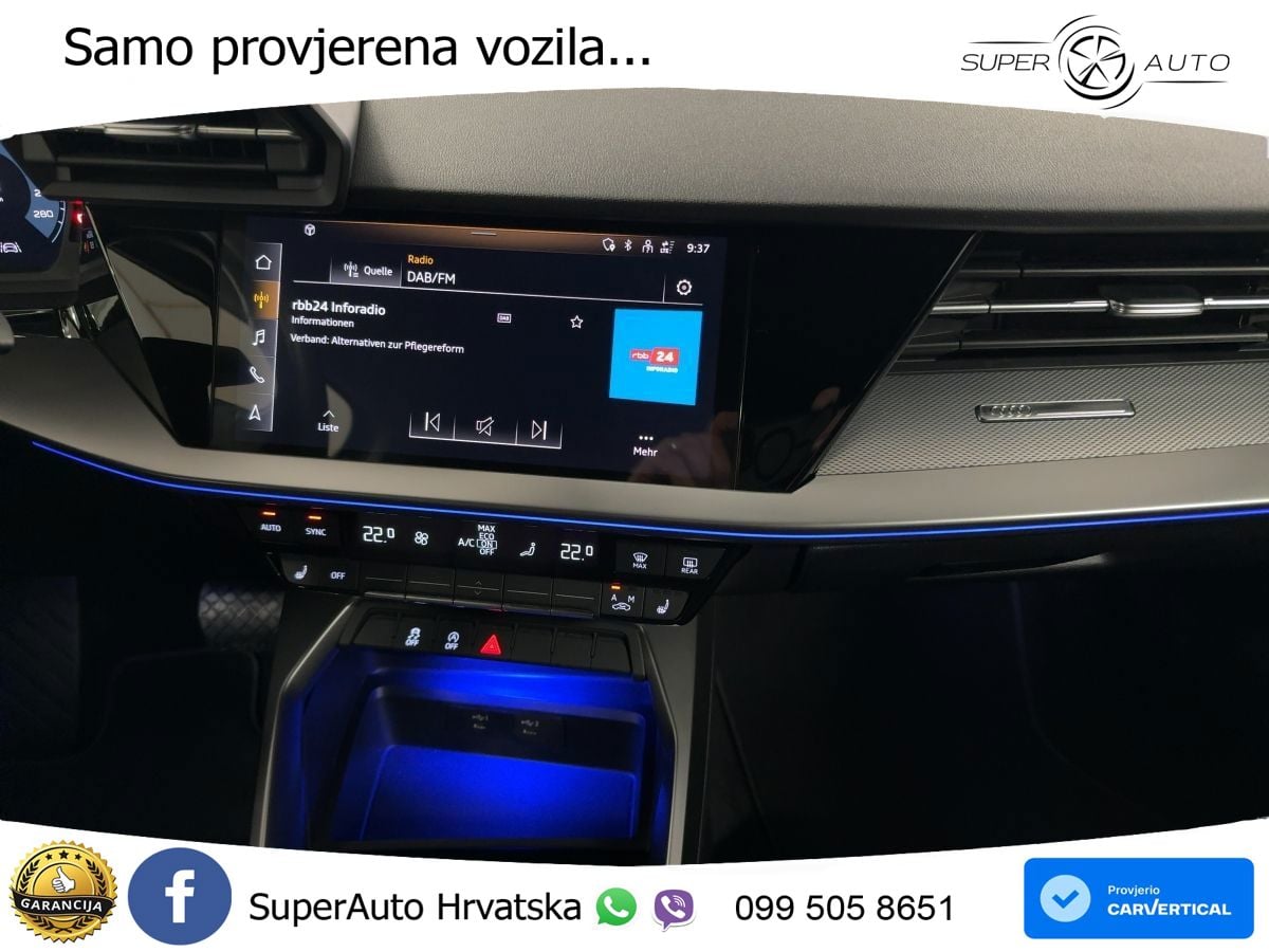 Audi A3 Limuzina 35 TDI (150 KS) S tronic S line