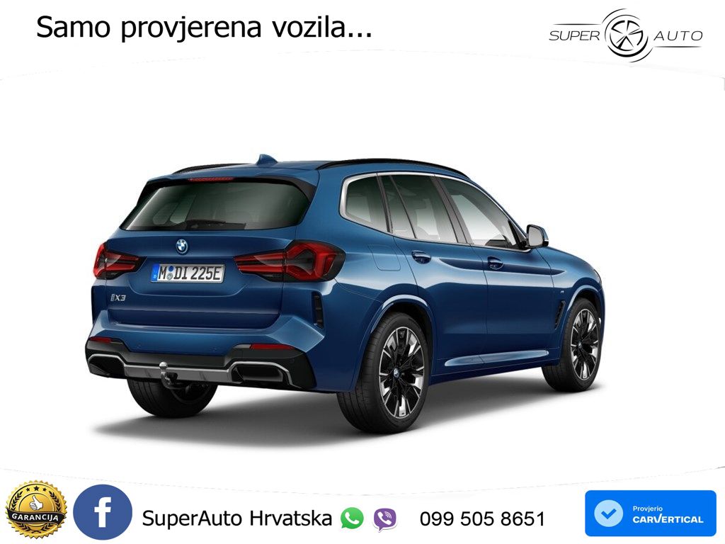 BMW iX3 80 kWh (286 KS) LED+GR SJED+ACC