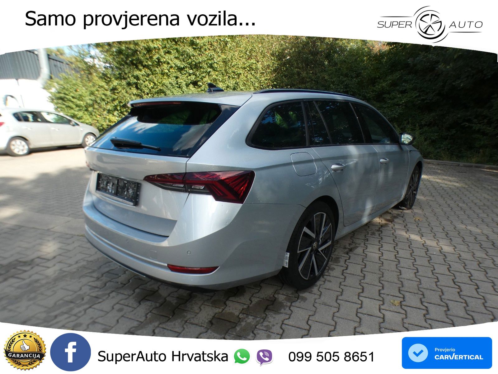 Škoda Octavia Combi 2.0 TDI (150 KS) 4x4 DSG SportLine LED+GR SJED+ACC