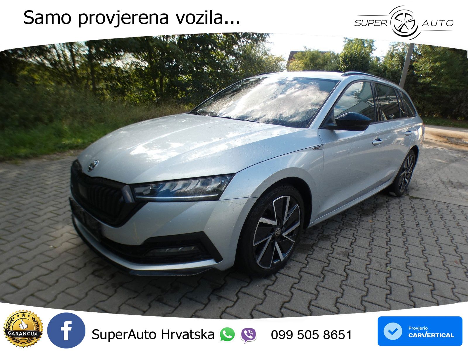Škoda Octavia Combi 2.0 TDI (150 KS) 4x4 DSG SportLine LED+GR SJED+ACC