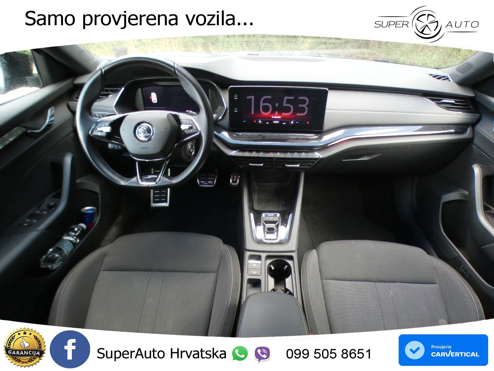Škoda Octavia Combi 2.0 TDI (150 KS) 4x4 DSG SportLine LED+GR SJED+ACC