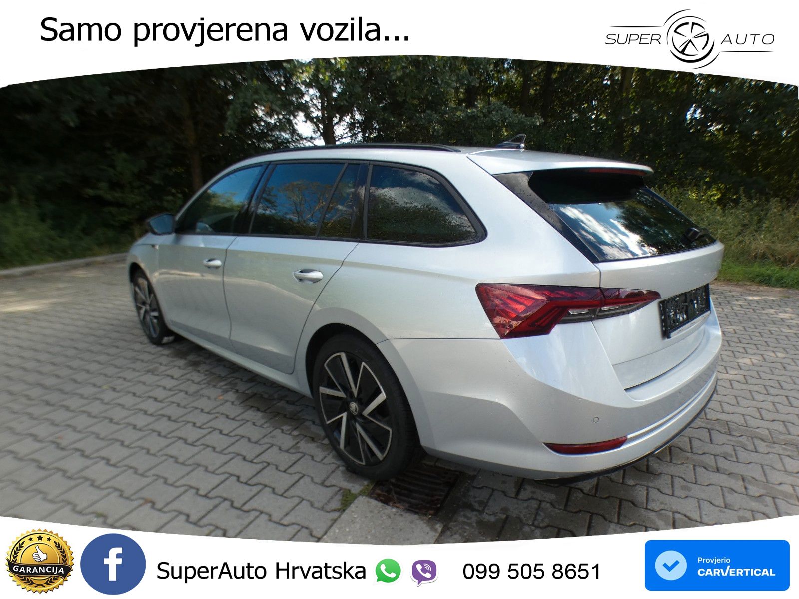 Škoda Octavia Combi 2.0 TDI (150 KS) 4x4 DSG SportLine LED+GR SJED+ACC