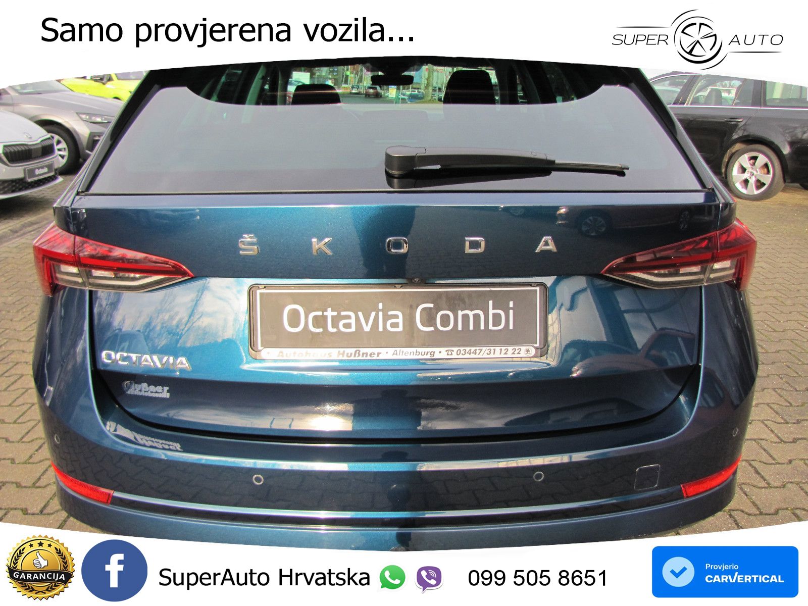Škoda Octavia Combi 1.5 TSI (150 KS) LED+GR SJED+ACC