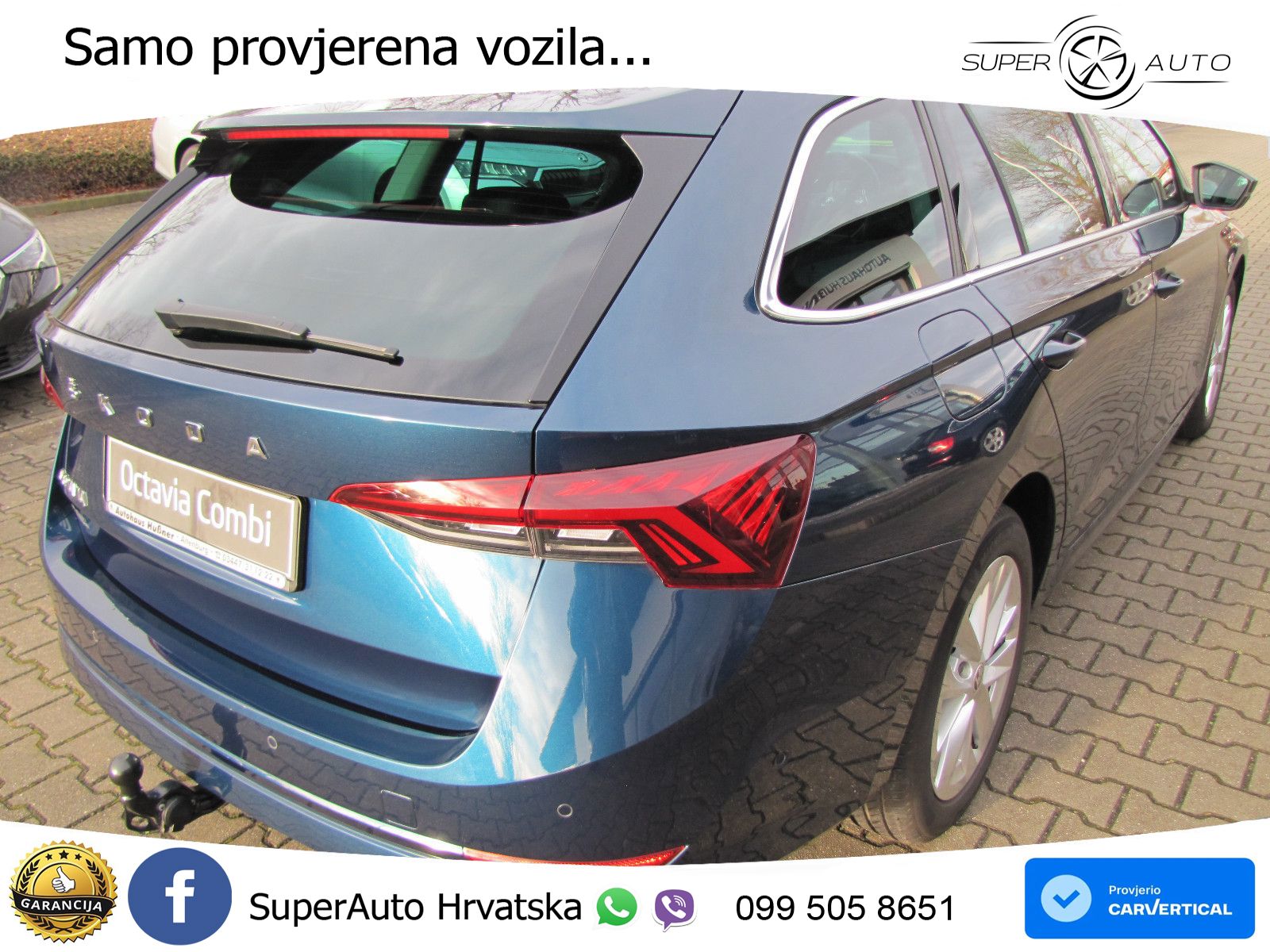 Škoda Octavia Combi 1.5 TSI (150 KS) LED+GR SJED+ACC