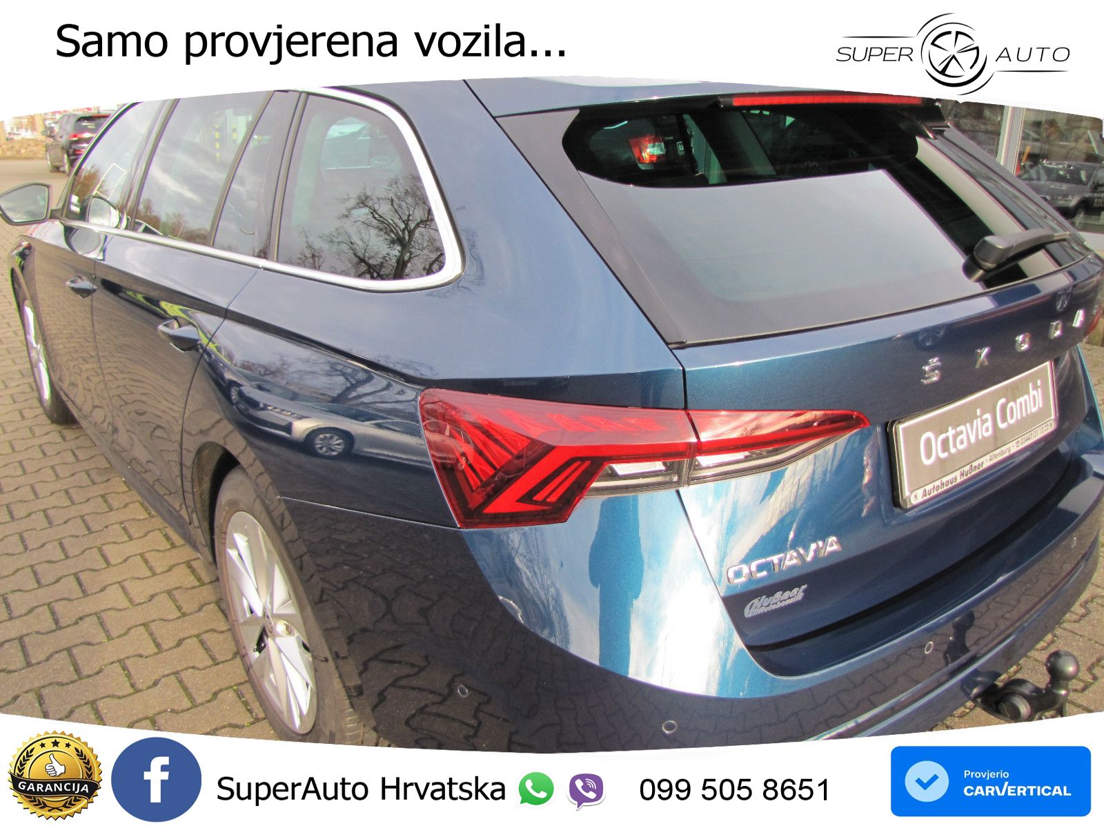 Škoda Octavia Combi 1.5 TSI (150 KS) LED+GR SJED+ACC