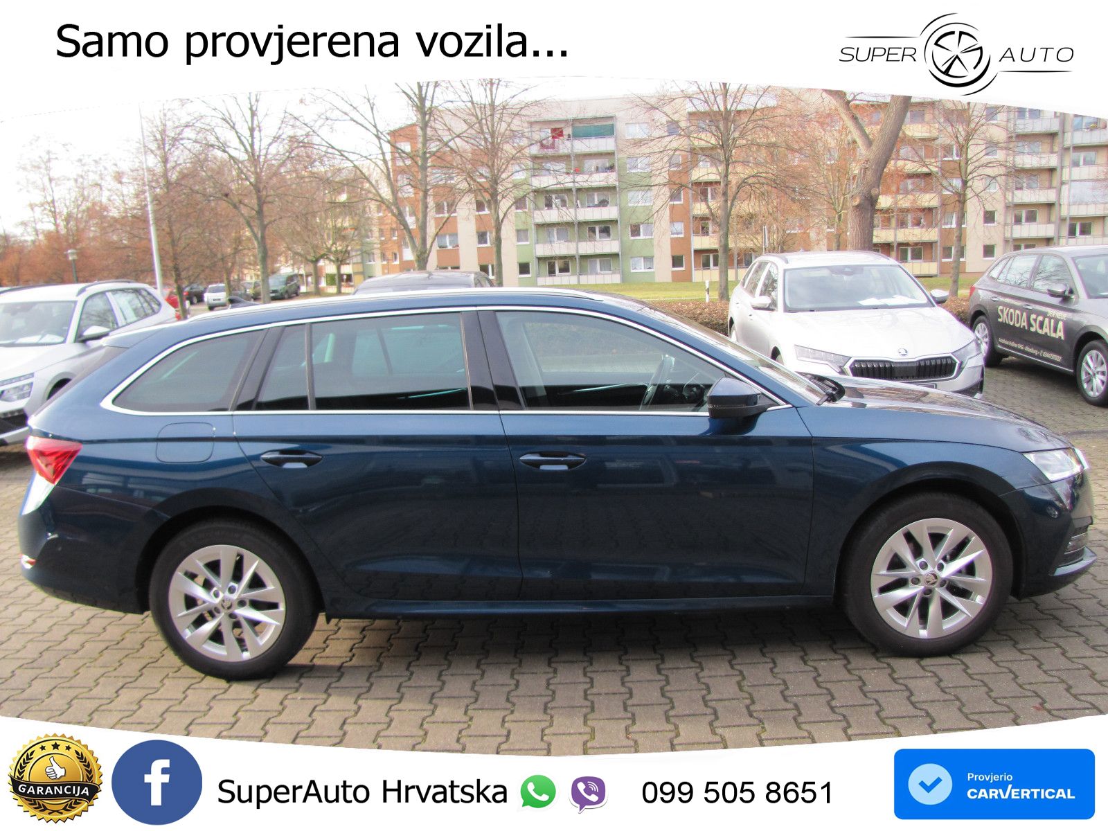 Škoda Octavia Combi 1.5 TSI (150 KS) LED+GR SJED+ACC