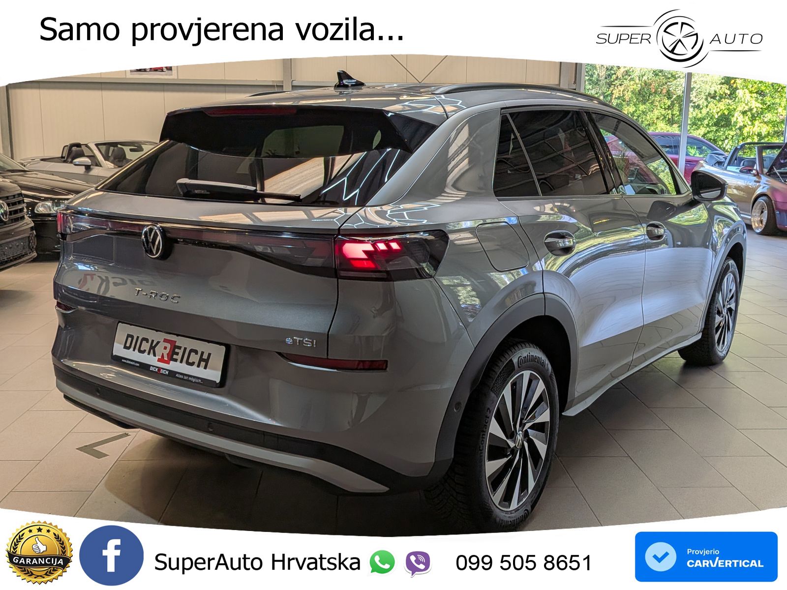 Volkswagen T-Roc II 1.5 eTSI (150 KS)  DSG LED+GR SJED+ACC