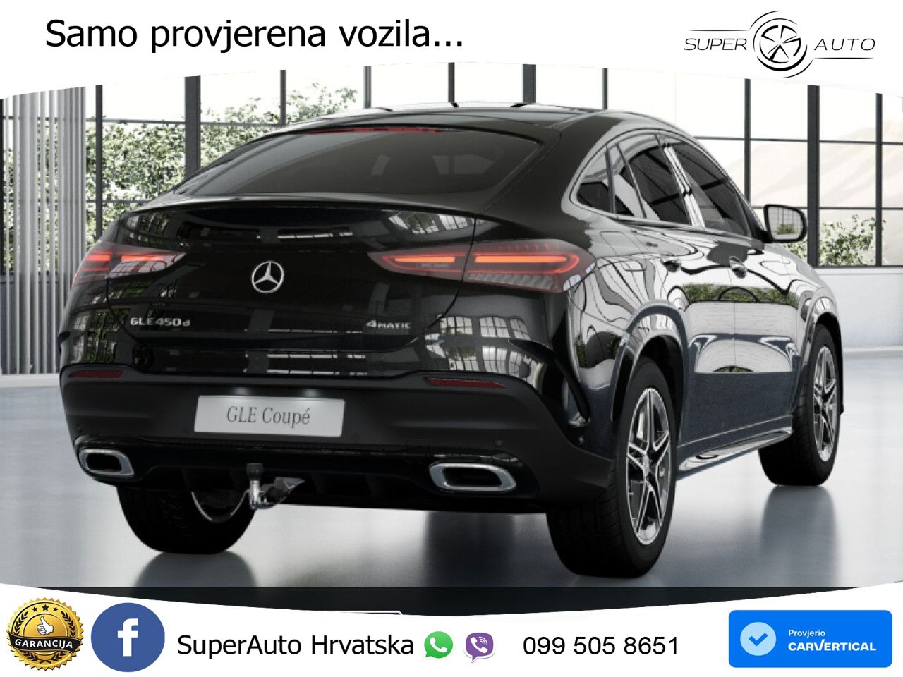 Mercedes GLE 450d (367 KS) EQ Boost 4MATIC 9G-TRONIC AMG LED+GR SJED+ACC