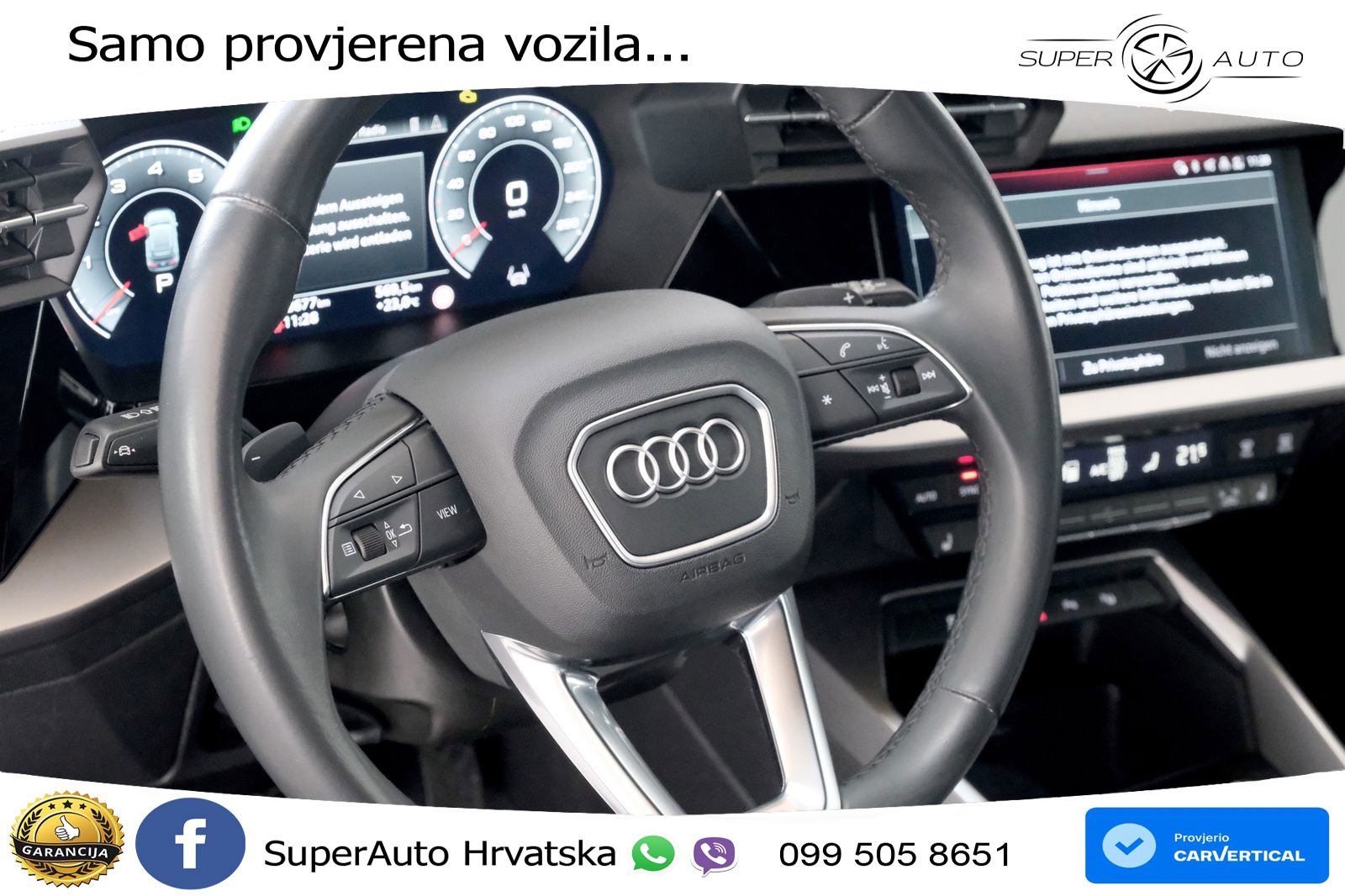 Audi A3 35 TFSI (150 KS) S tronic LED+GR SJED+ACC