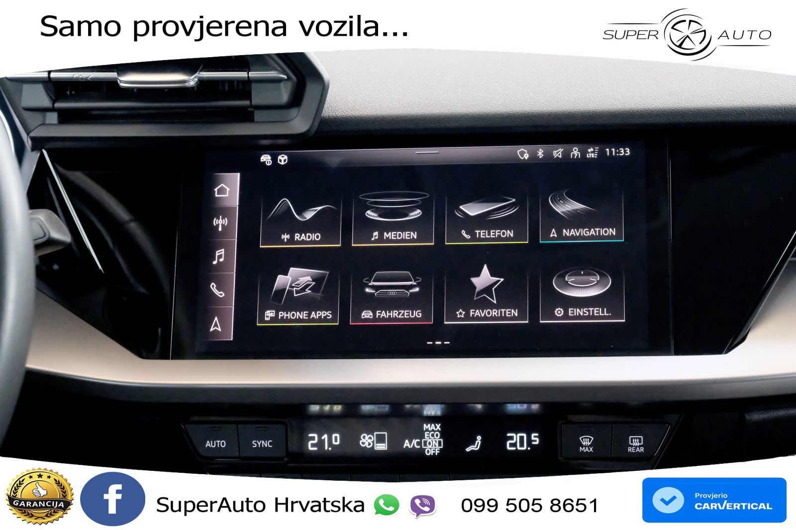 Audi A3 35 TFSI (150 KS) S tronic LED+GR SJED+ACC