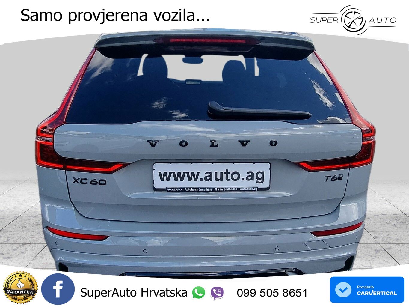 Volvo XC60 T6 AWD Geartronic ACC+HEAD+4xGR SJED+360+PANO
