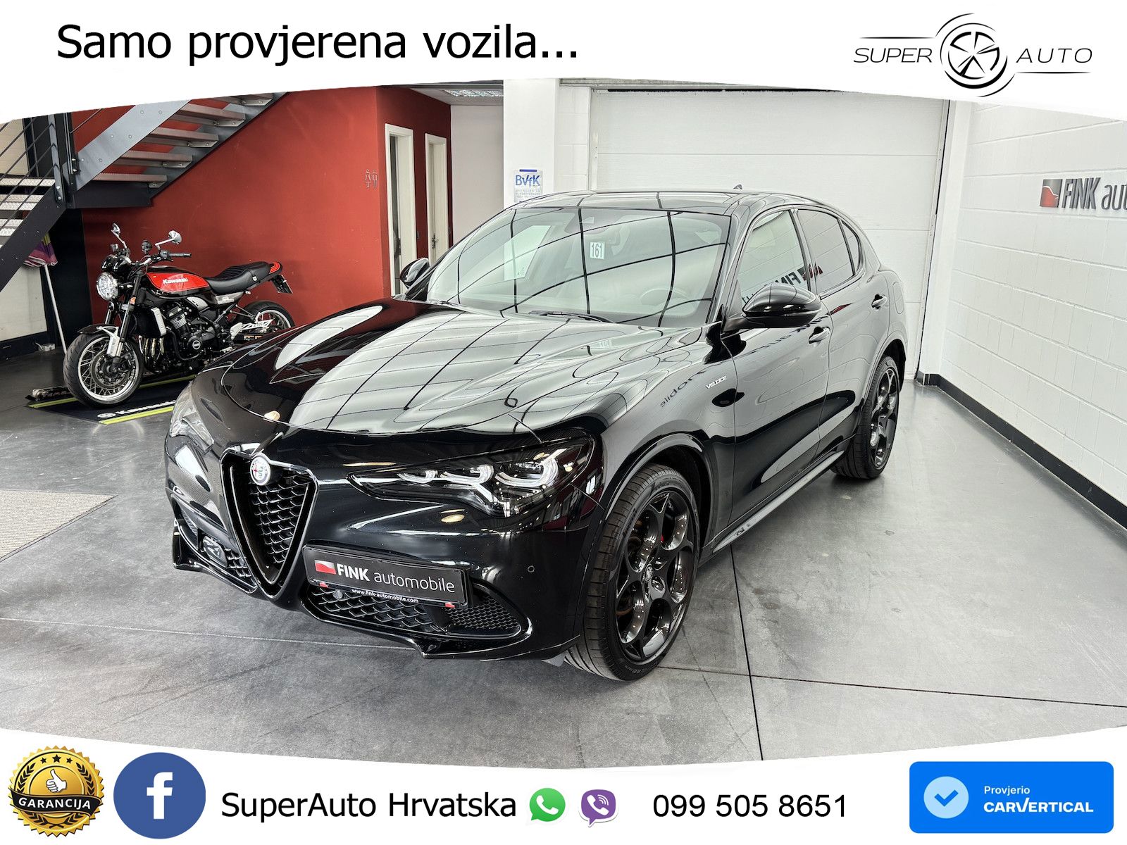 Alfa Romeo Stelvio 2.2 MultiJet II (210 KS) Q4 Automatic LED+GR SJED+ACC