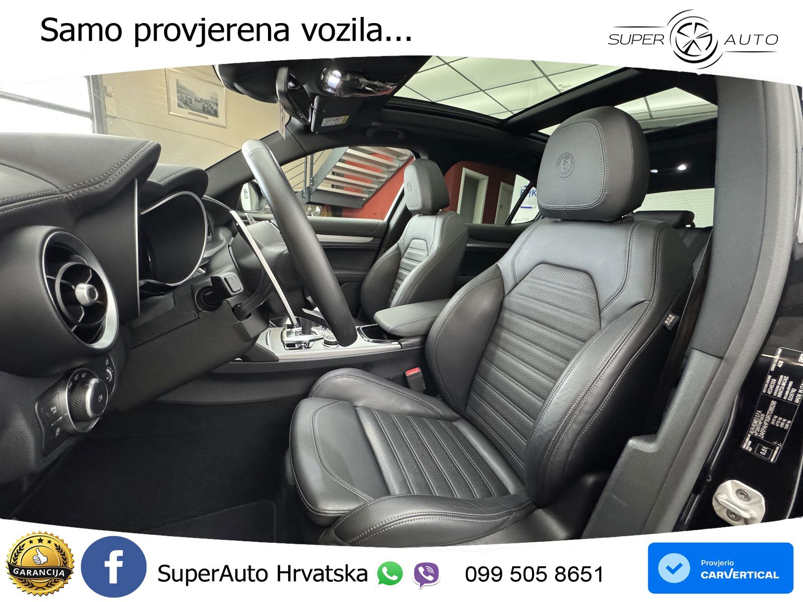 Alfa Romeo Stelvio 2.2 MultiJet II (210 KS) Q4 Automatic LED+GR SJED+ACC