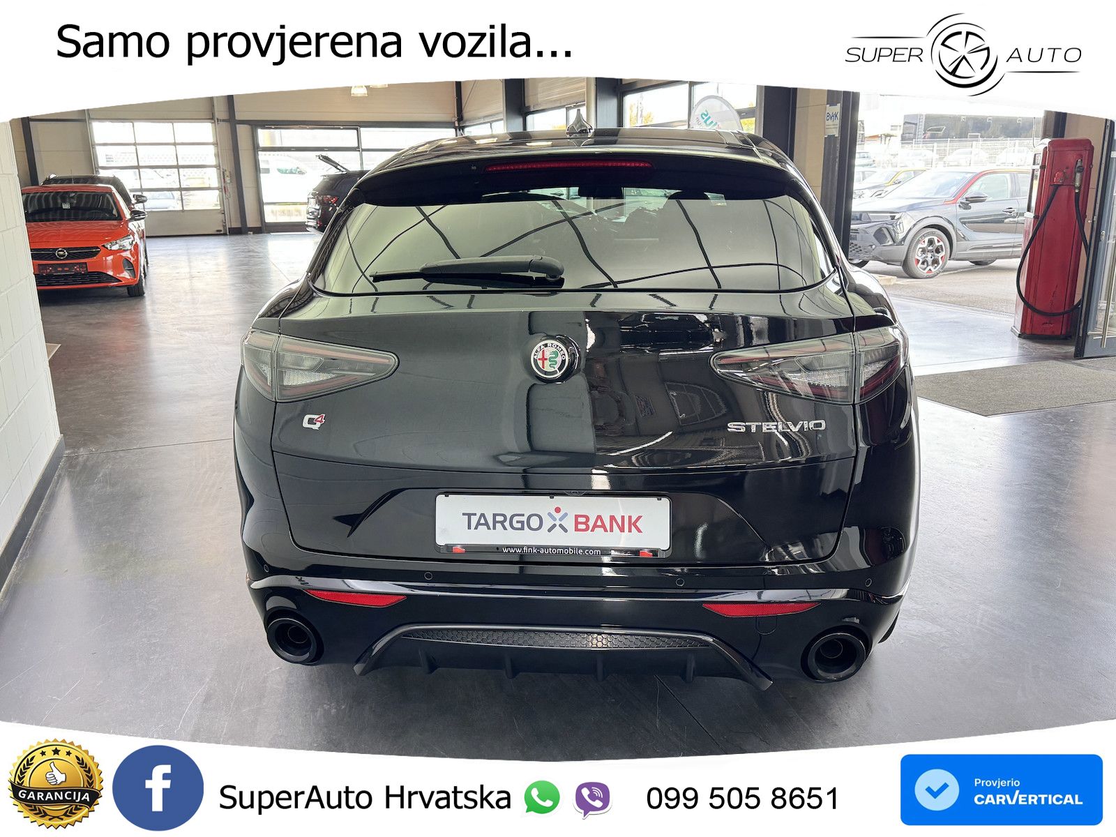 Alfa Romeo Stelvio 2.2 MultiJet II (210 KS) Q4 Automatic LED+GR SJED+ACC