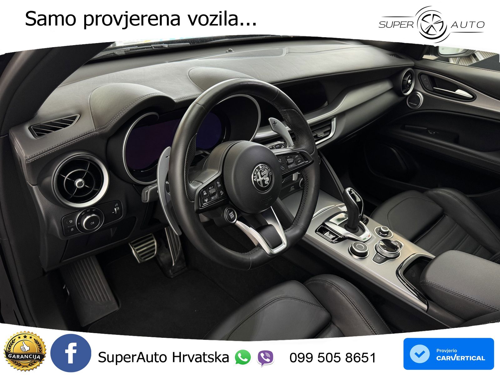 Alfa Romeo Stelvio 2.2 MultiJet II (210 KS) Q4 Automatic LED+GR SJED+ACC