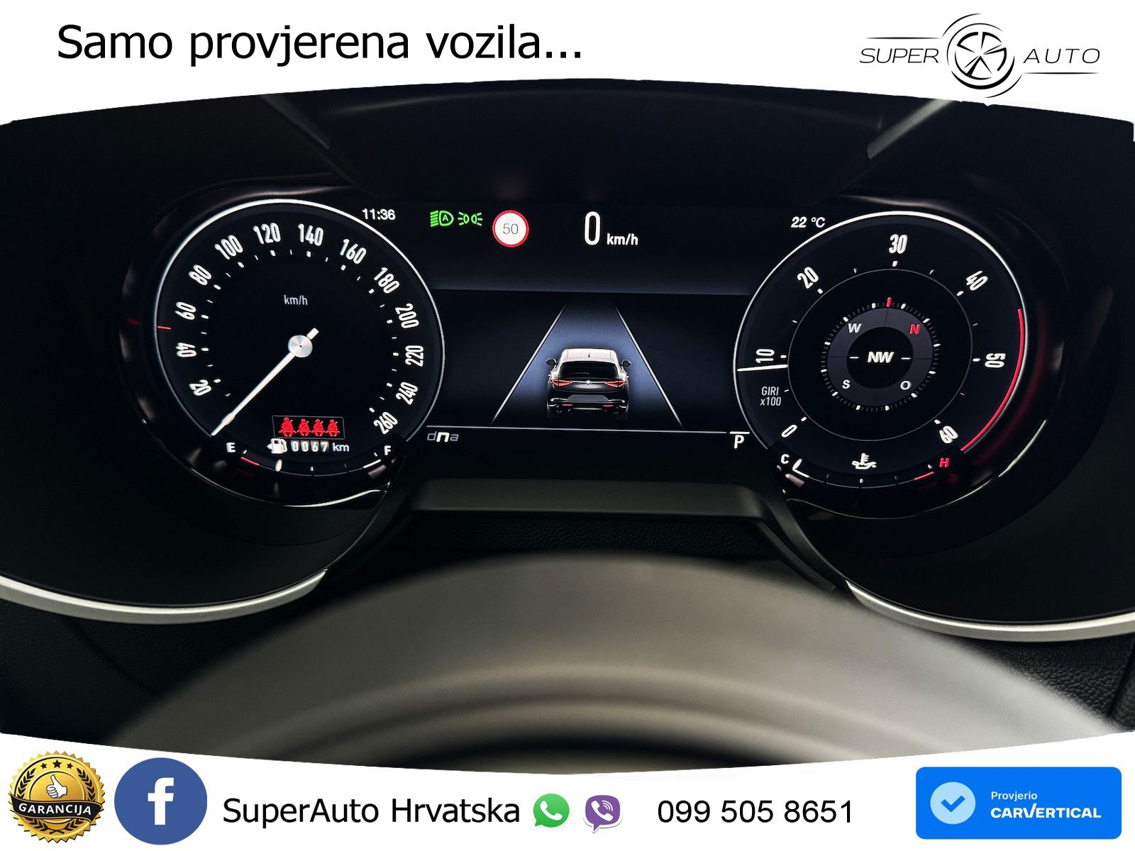 Alfa Romeo Stelvio 2.2 MultiJet II (210 KS) Q4 Automatic LED+GR SJED+ACC