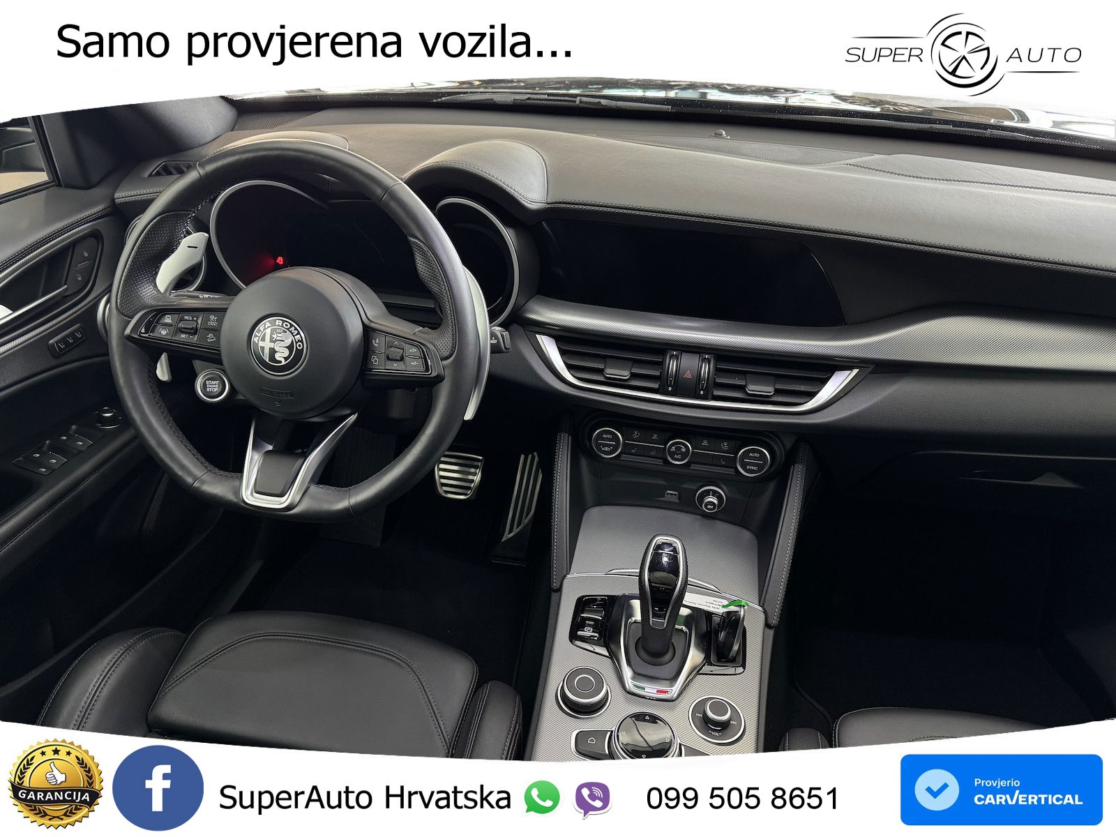 Alfa Romeo Stelvio 2.2 MultiJet II (210 KS) Q4 Automatic LED+GR SJED+ACC