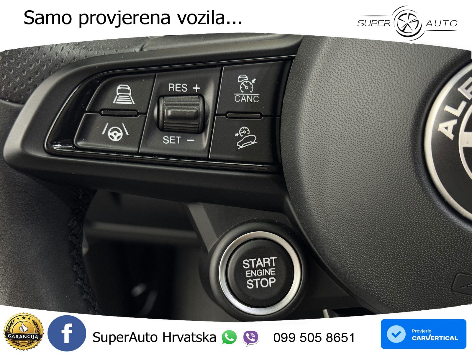 Alfa Romeo Stelvio 2.2 MultiJet II (210 KS) Q4 Automatic LED+GR SJED+ACC