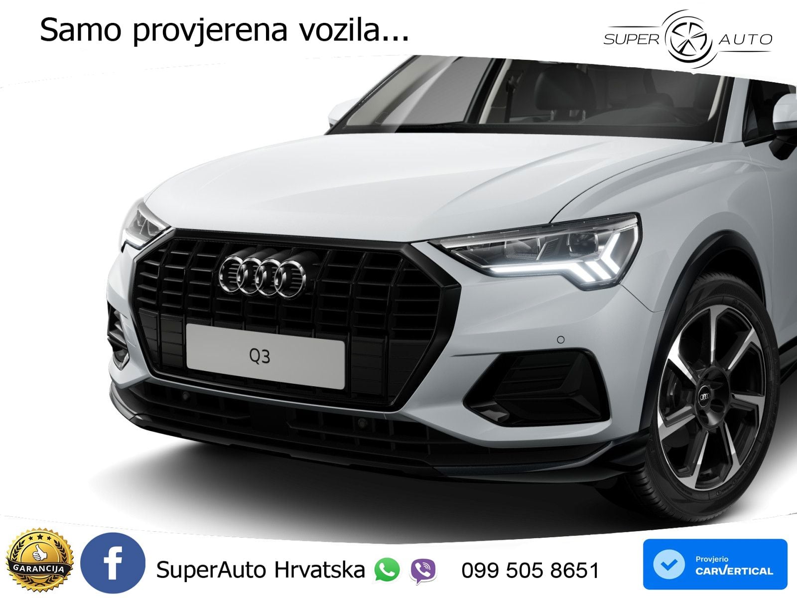 Audi Q3 1.5 TFSI (150 KS) S tronic LED+GR SJED+ACC