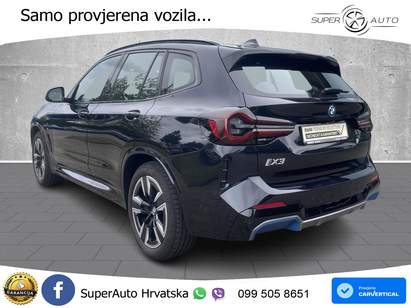 BMW iX3 80 kWh (286 KS)