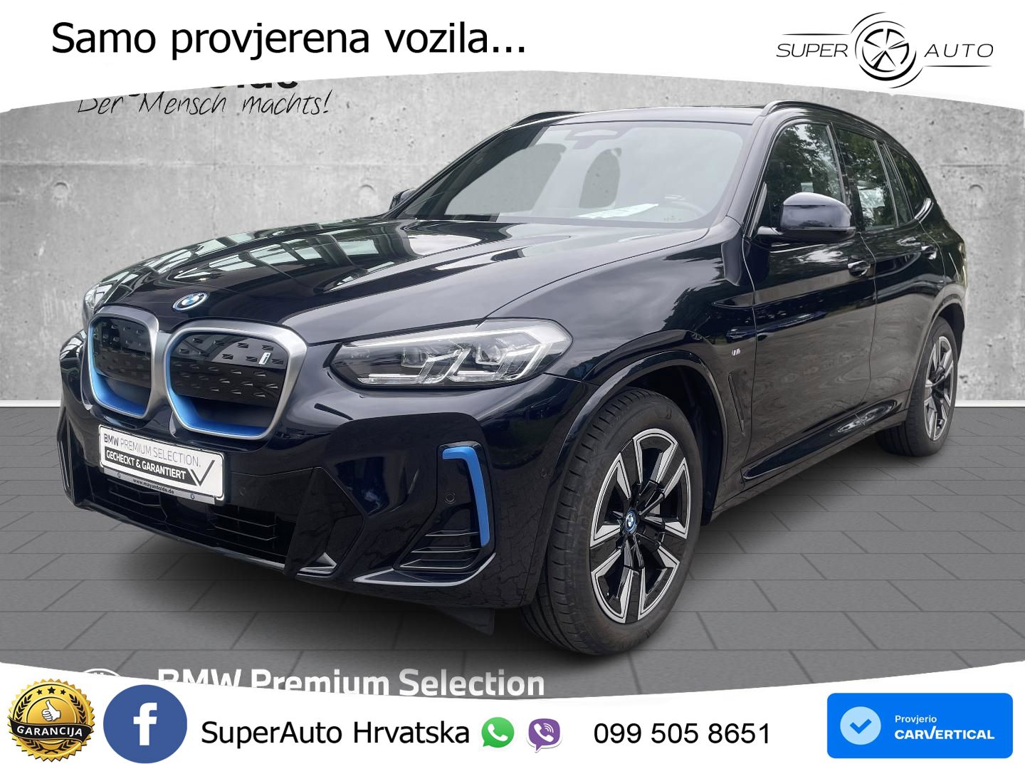 BMW iX3 80 kWh (286 KS)