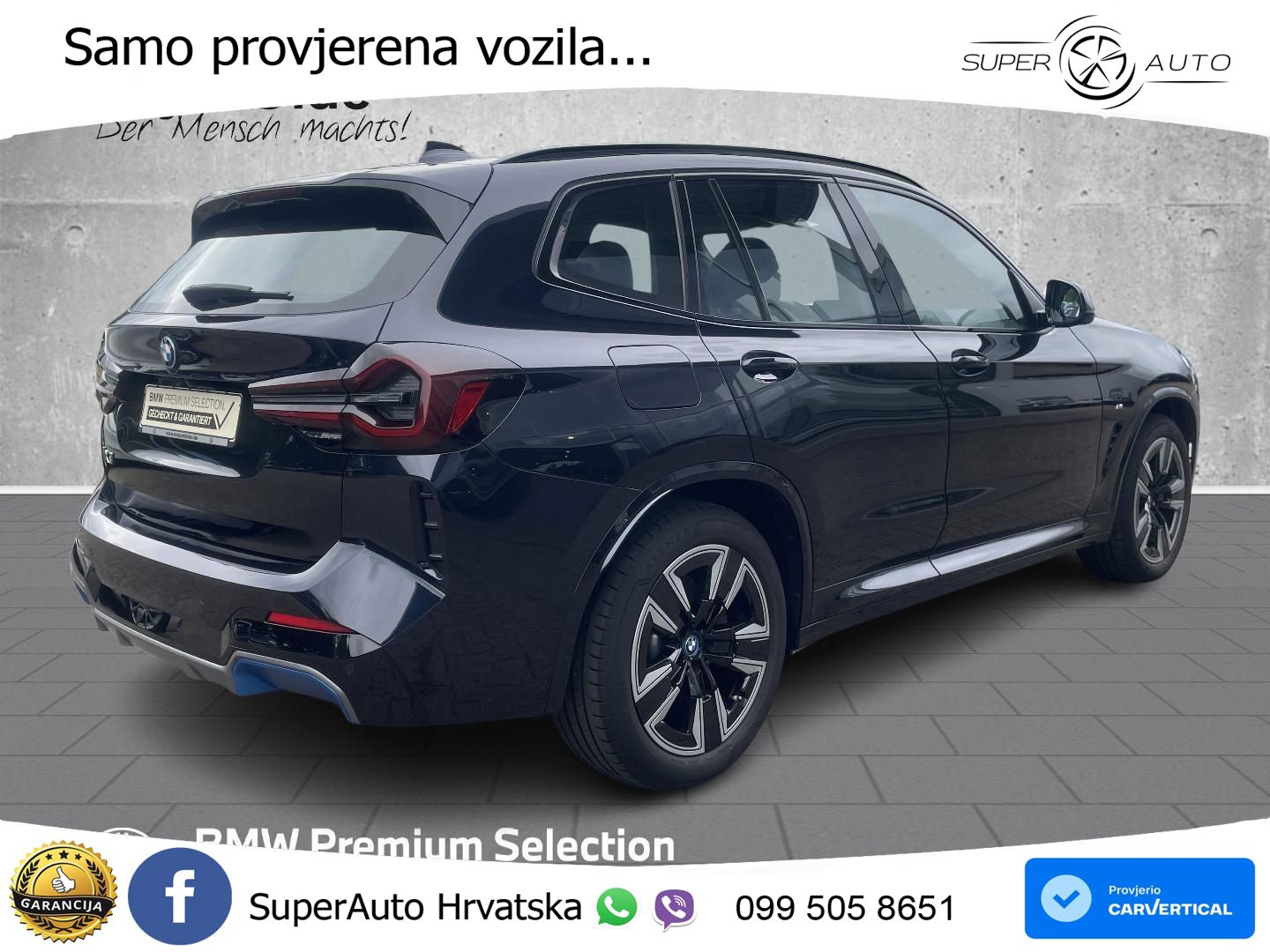 BMW iX3 80 kWh (286 KS)