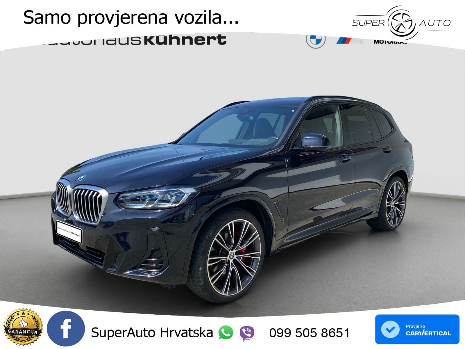 BMW X3 30d xDrive Steptronic M Sport LED+GR SJED+ACC
