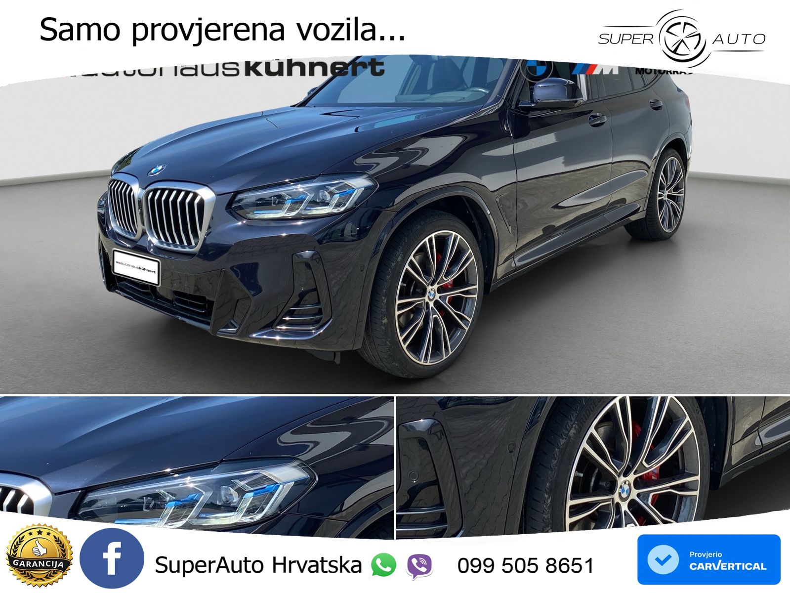 BMW X3 30d xDrive Steptronic M Sport LED+GR SJED+ACC