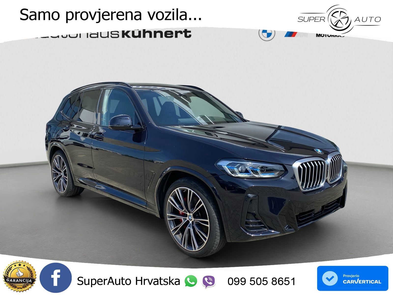 BMW X3 30d xDrive Steptronic M Sport LED+GR SJED+ACC