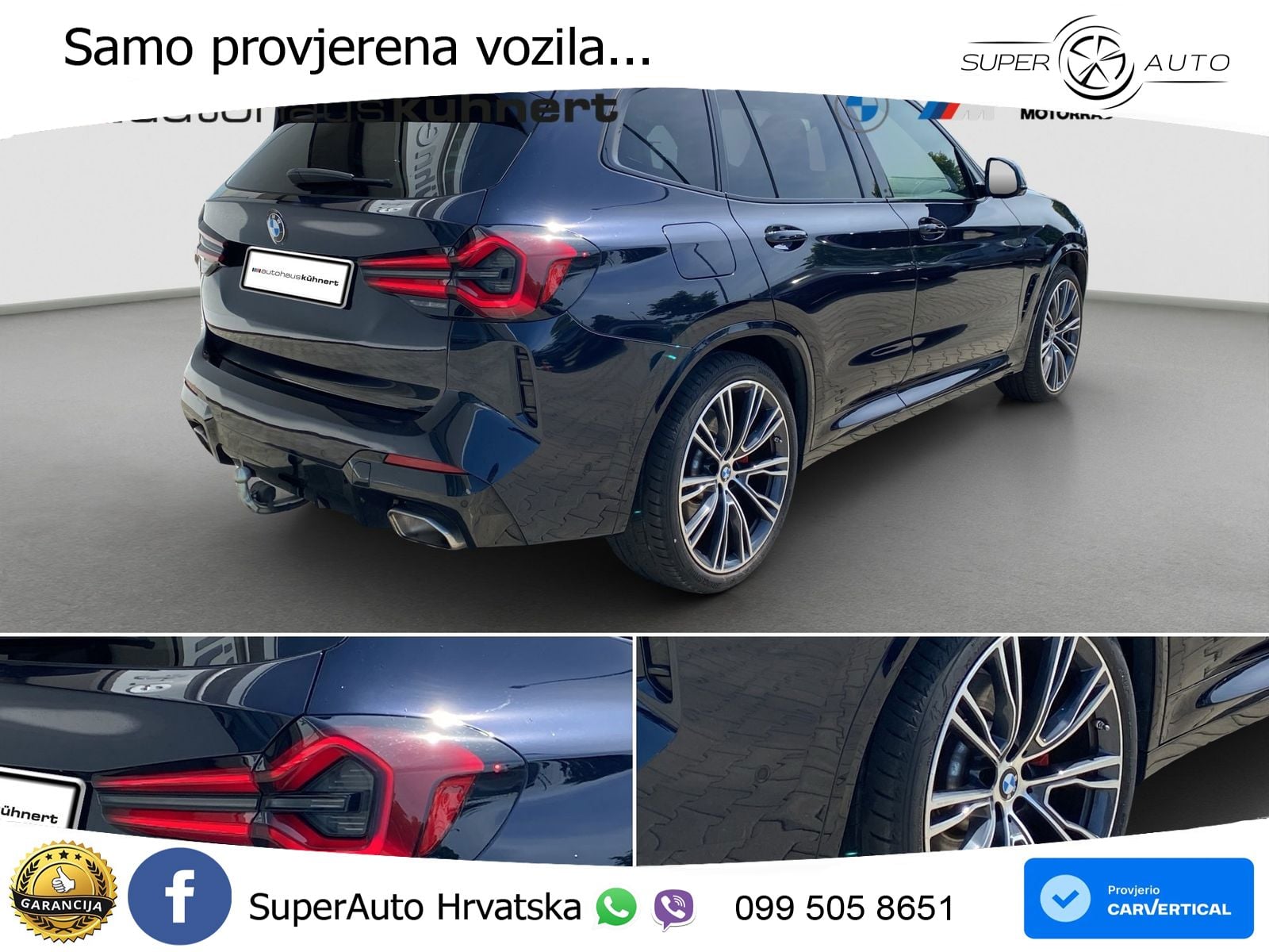 BMW X3 30d xDrive Steptronic M Sport LED+GR SJED+ACC