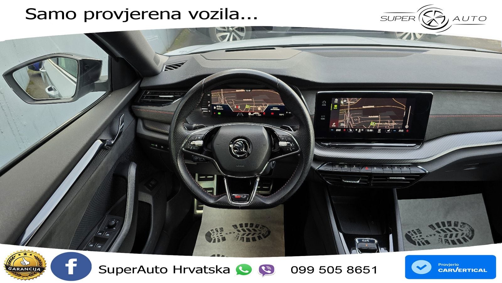 Škoda Octavia Combi RS 2.0 TDI (200 KS) 4x4 DSG LED+GR SJED+ACC