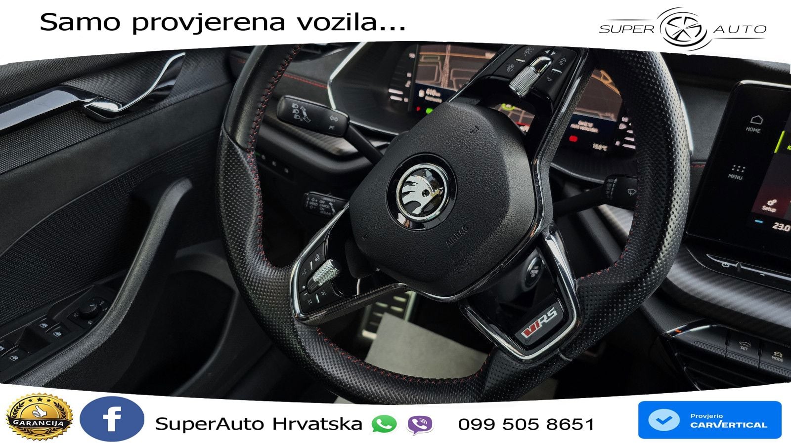Škoda Octavia Combi RS 2.0 TDI (200 KS) 4x4 DSG LED+GR SJED+ACC