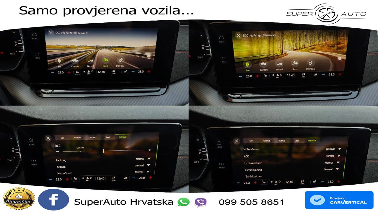 Škoda Octavia Combi RS 2.0 TDI (200 KS) 4x4 DSG LED+GR SJED+ACC