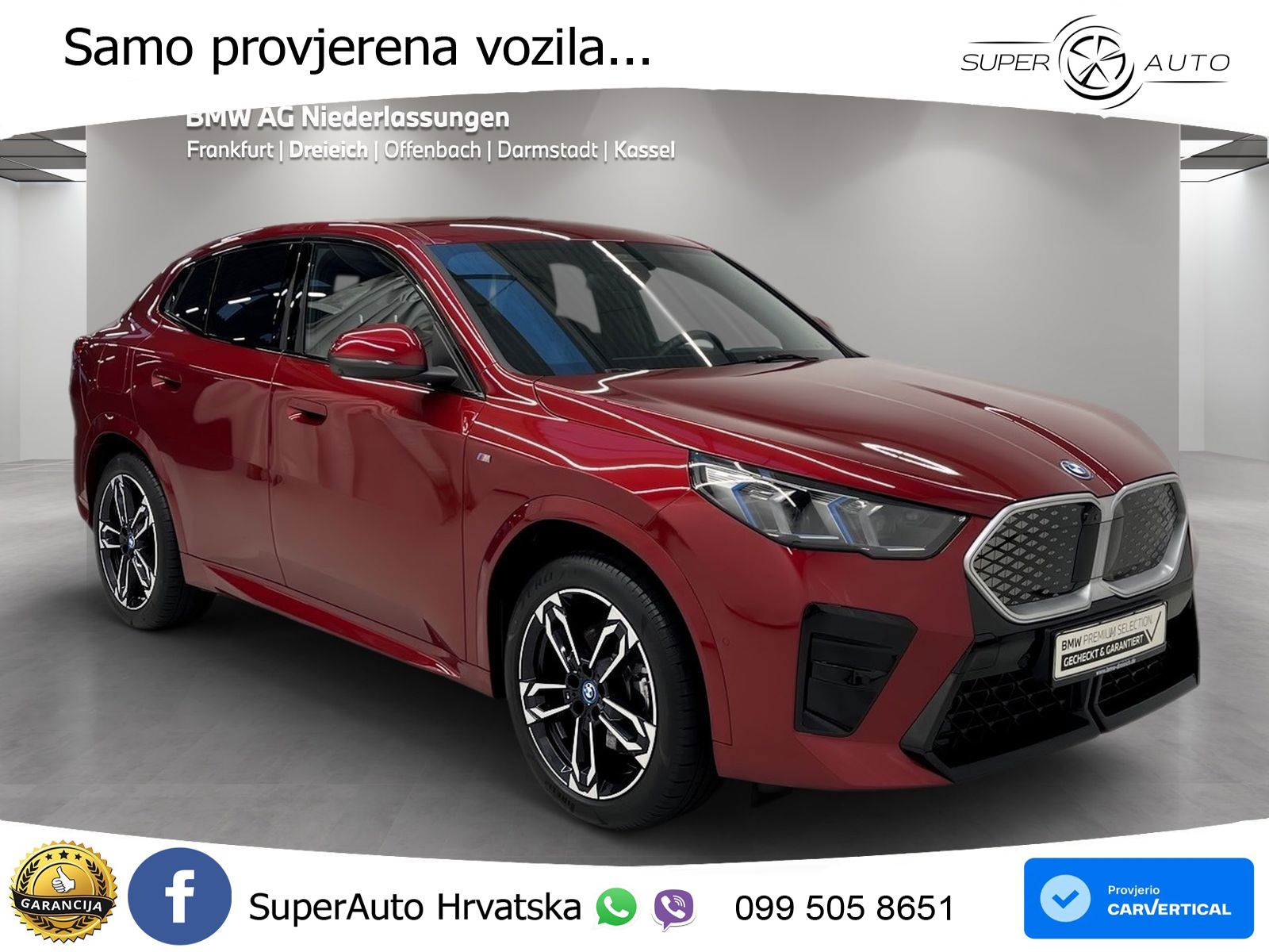 BMW iX2 66.5 kWh (313 KS) xDrive30
