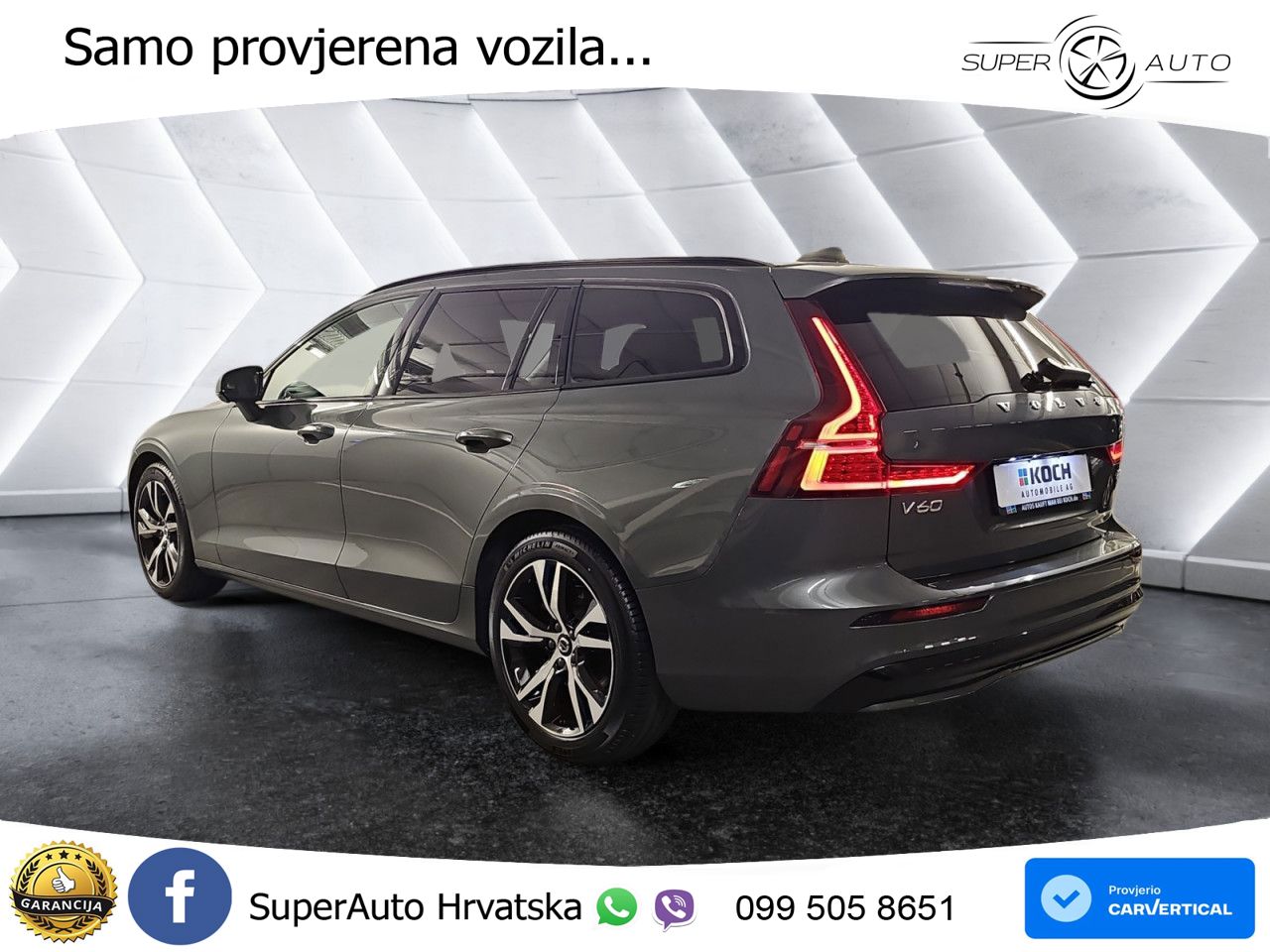 Volvo V60 2.0 B4 Benzin DCT ACC+HEAD+4xGR SJED+360+PANO