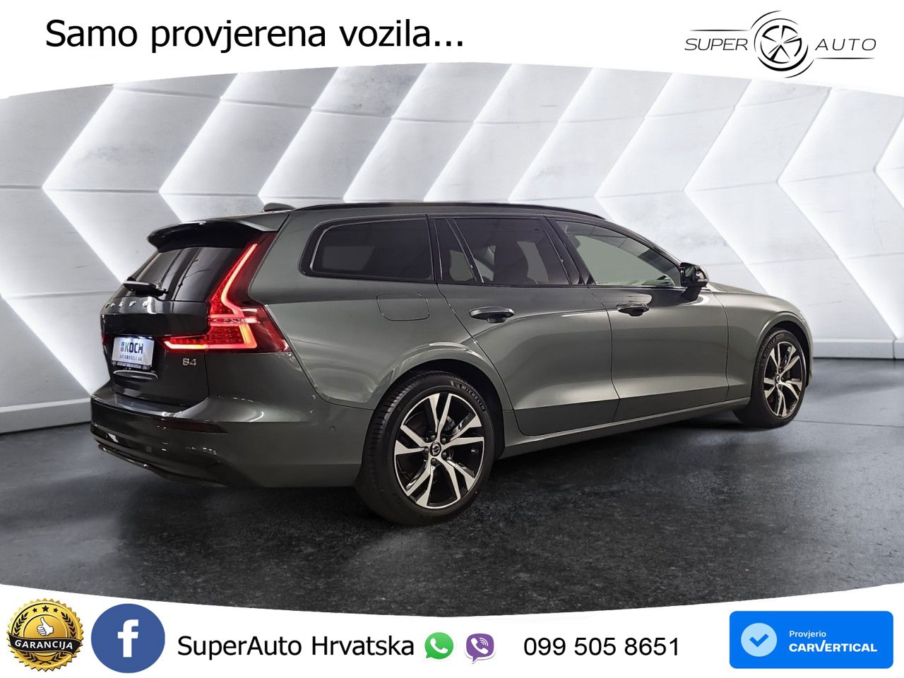 Volvo V60 2.0 B4 Benzin DCT ACC+HEAD+4xGR SJED+360+PANO