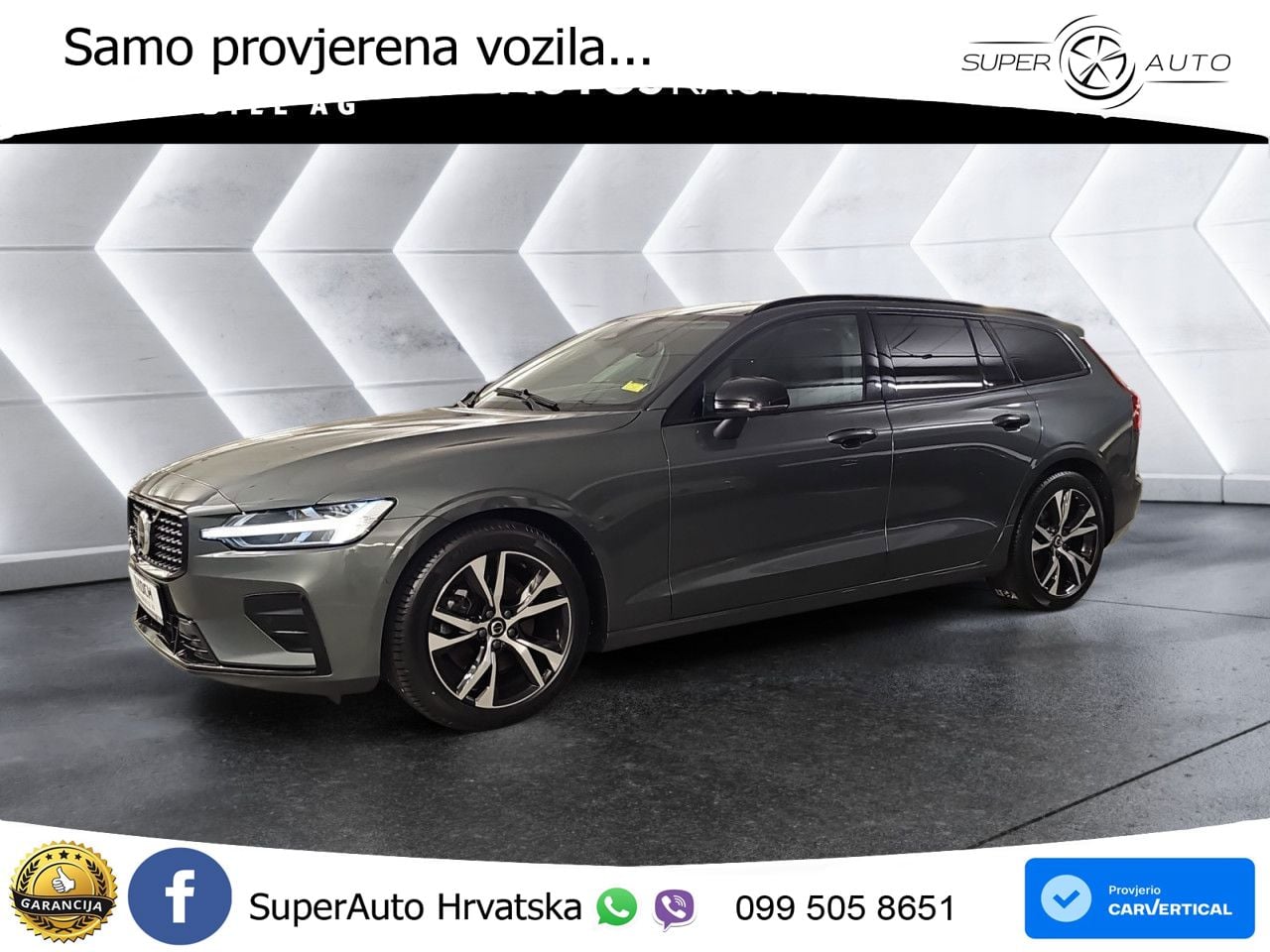 Volvo V60 2.0 B4 Benzin DCT ACC+HEAD+4xGR SJED+360+PANO