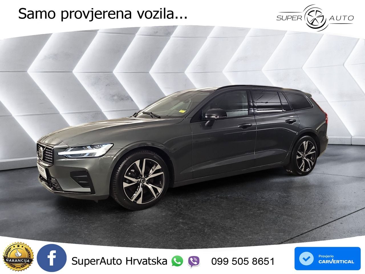 Volvo V60 2.0 B4 Benzin DCT ACC+HEAD+4xGR SJED+360+PANO
